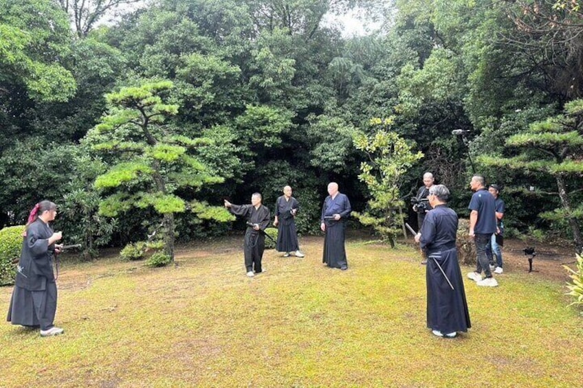 Samurai Experience at Registered Cultural Property in Osaka