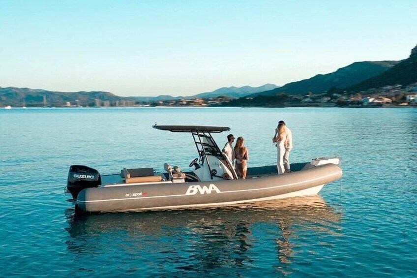 Tour in Dinghy Villasimius Cavoli and Punta Molentis