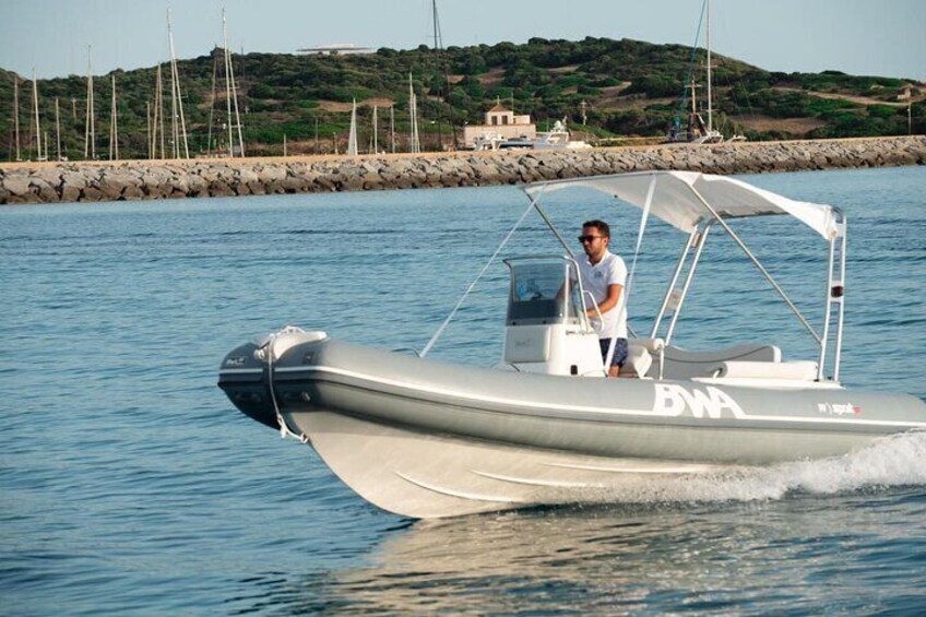 Dinghy tour in Cavoli Island and Punta Molentis