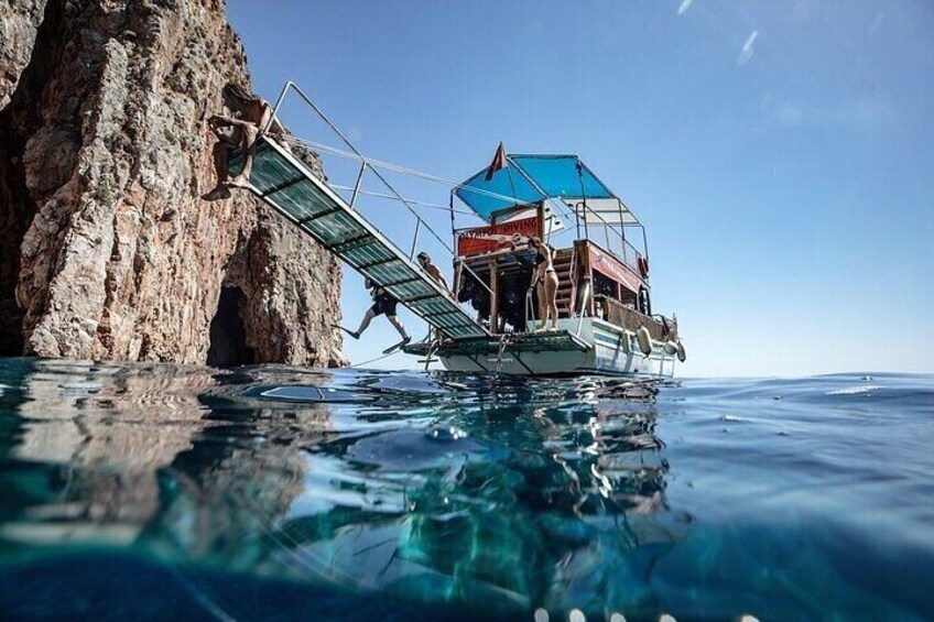 Kemer Suluada Boat Tour in Maldives of Turkey with Hotel Transfer