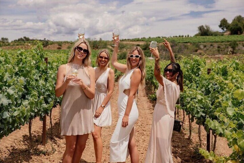 Private Penedes Barrel Wine Tasting Tour with 6 Course Menu