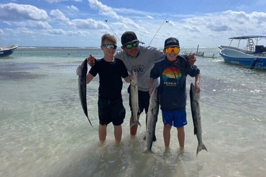 3 Hours Private Sport Fishing in Costa Maya