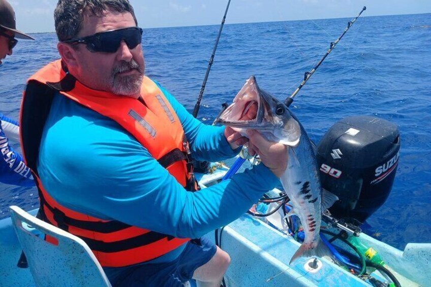 3 Hours Private Sport Fishing in Costa Maya