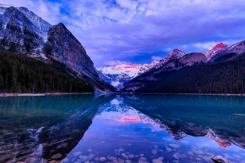 Lake Louise Peyto Lake and Crowfoot Glacier from Banff Day Tour