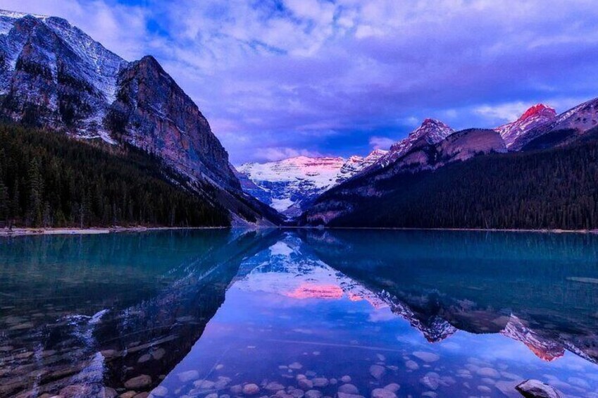 Lake Louise Peyto Lake and Crowfoot Glacier from Calgary Day Tour