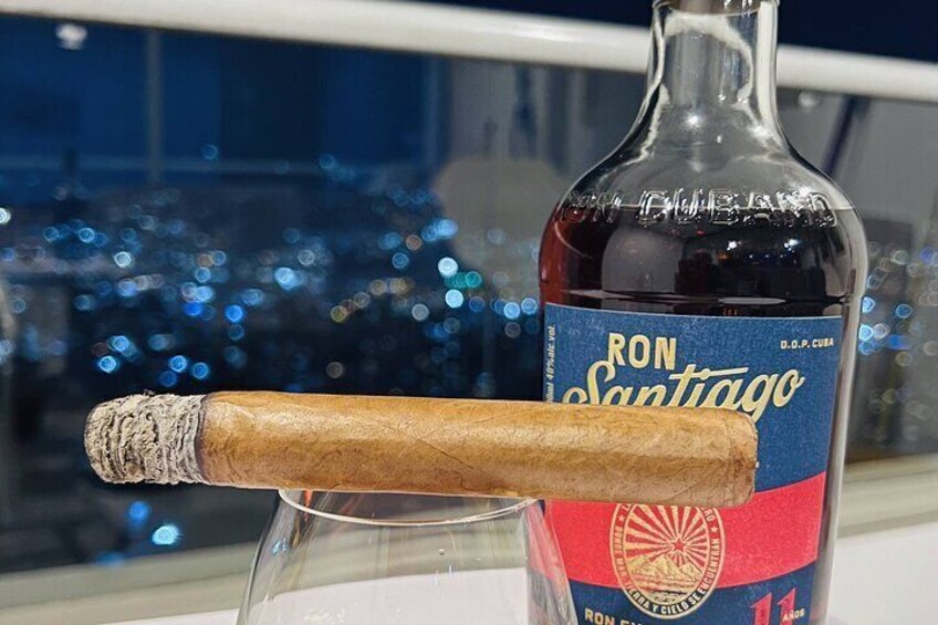 Private Cuban Tobacco, Rum and Coffee Tasting with City View