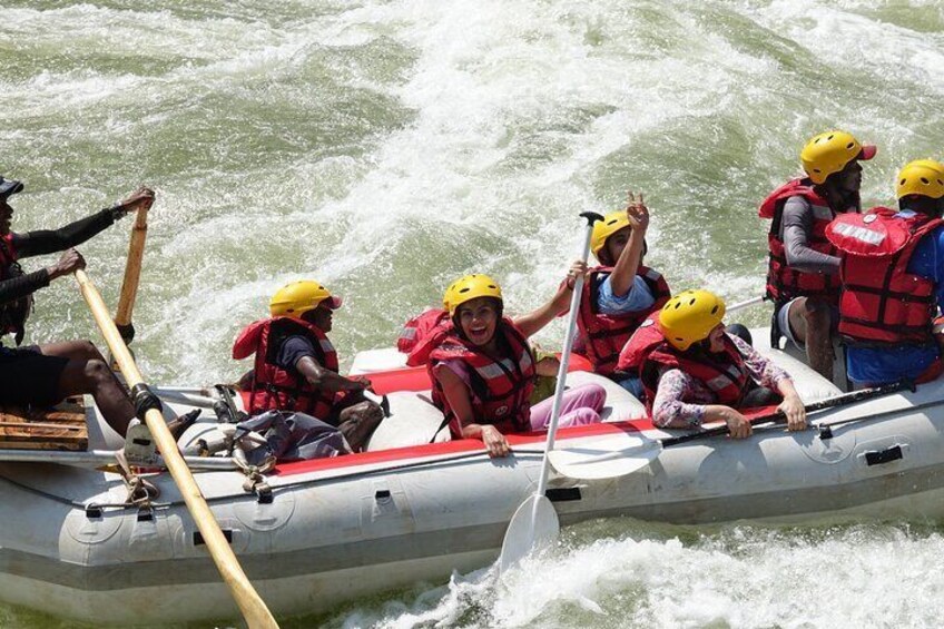 Half Day Zambezi River White Water Rafting