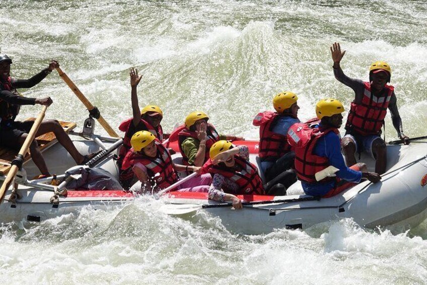 Half Day Zambezi River White Water Rafting