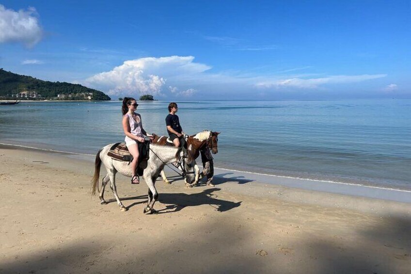 Sunset Beach Horseback Ride Phuket