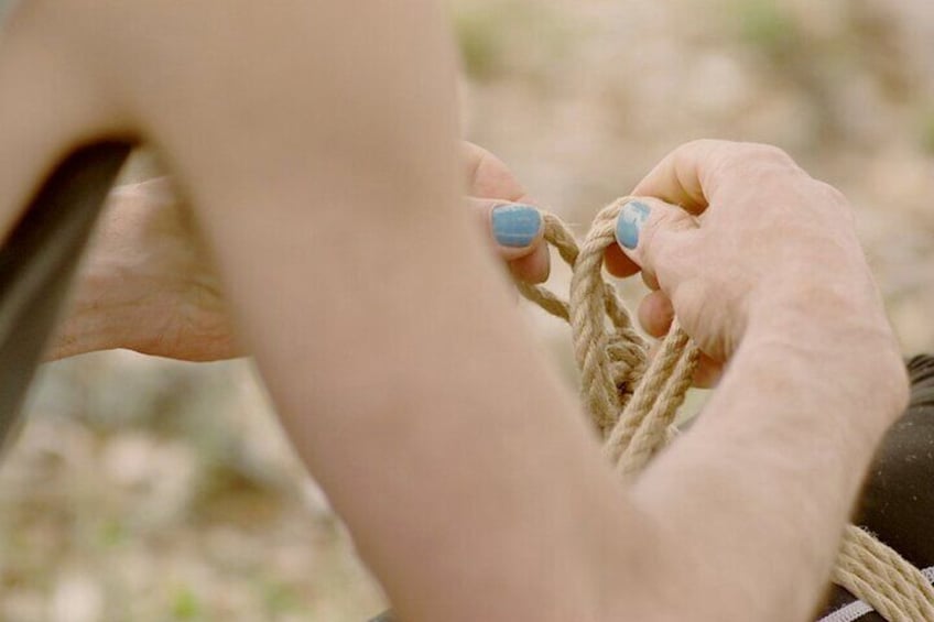 Shibari on the Beach