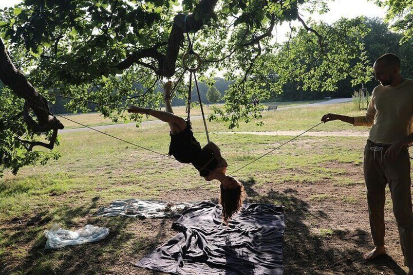 Shibari on the Beach