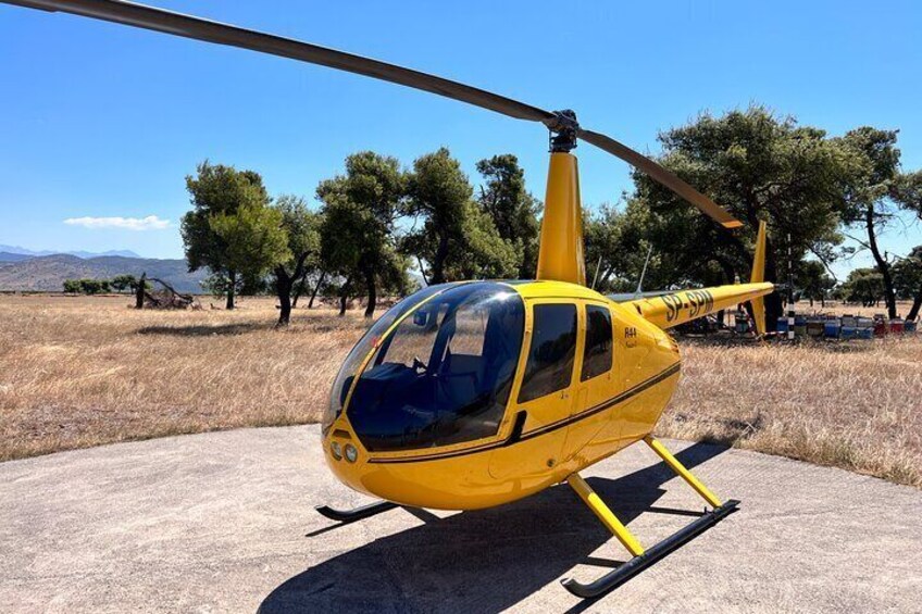 Montenegro Helicopter Tour:Podgorica to the Coast via Skadar Lake