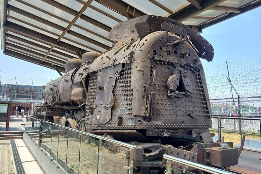 Steam Locomotive at Jangdan Station