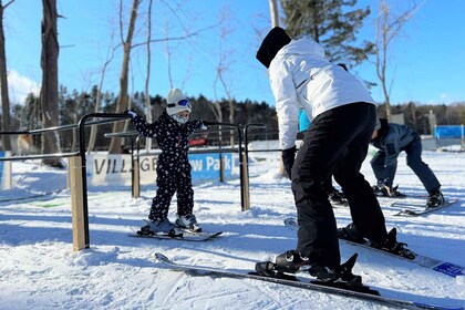 Play with Snow! at HOKKAIDO Snow park & Outlet Shopping