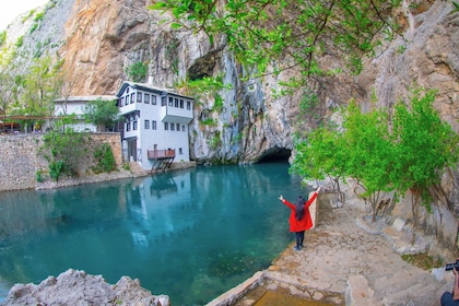 Sarajevo til Mostar: Utforske den gamle broen, Pocitelj og Kravice-fossene