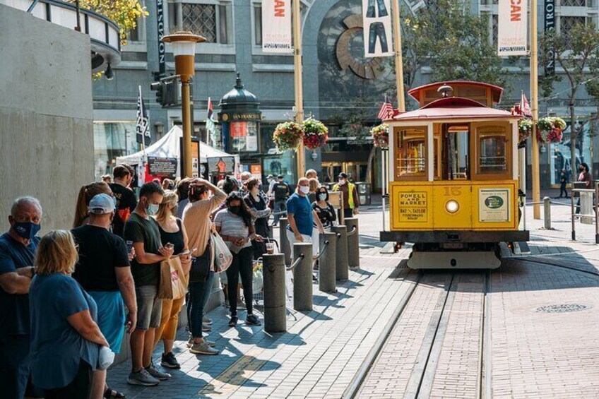 SF Cable Car Plus Alcatraz and Ferry Tour