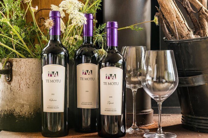 Yummy Te Motu wines