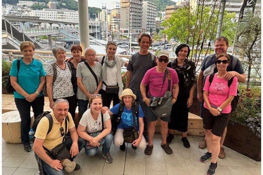 Meeting at Hiroshima Station