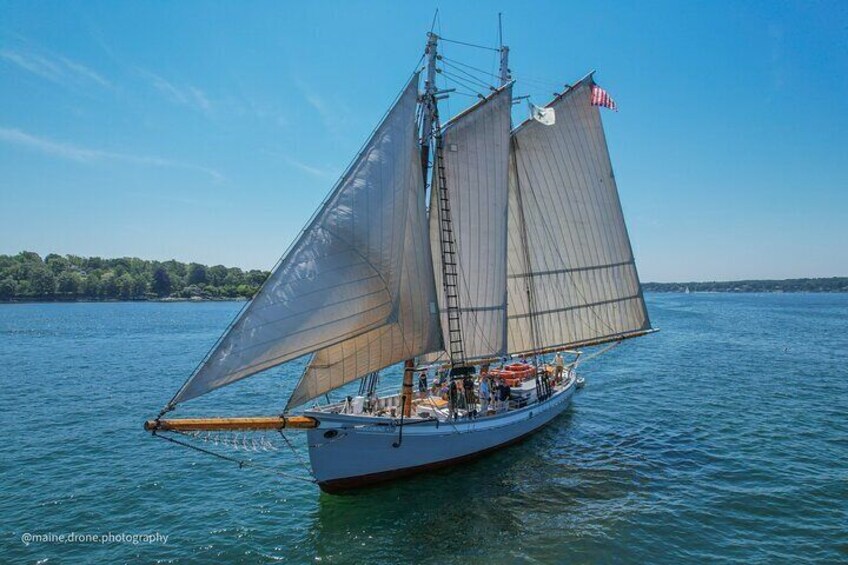 Casco Bay Morning Windjammer Sail 