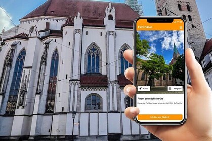 Tour autoguiado de búsqueda del tesoro y lugares de interés de Augsburgo