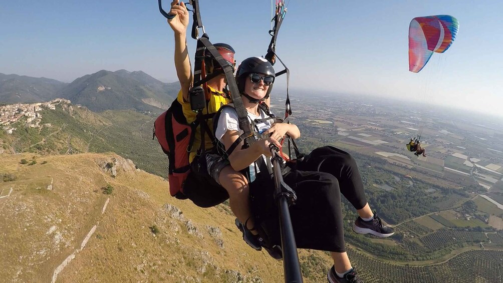 Picture 5 for Activity Rome: 1 hour private tandem paragliding experience