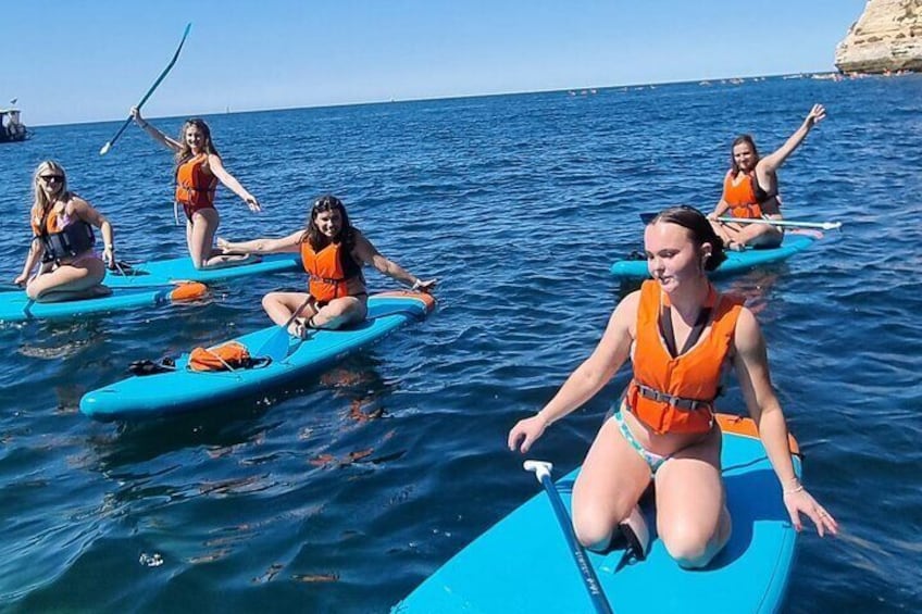 Morning Adventure at Benagil Cave by 9 inch Paddle Board