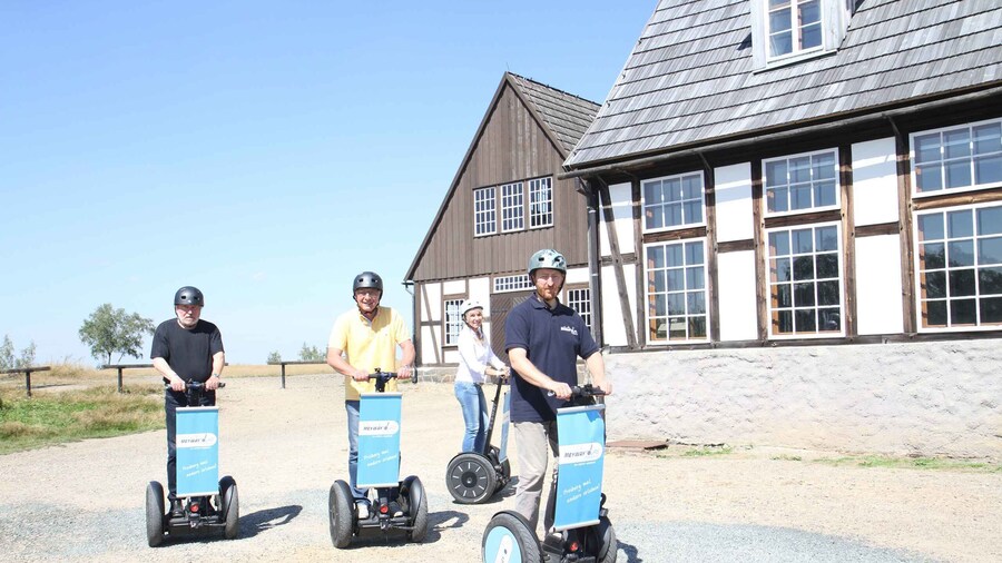Freiberg: Segway-Tour, Highlights der Umgebung und Altstadt