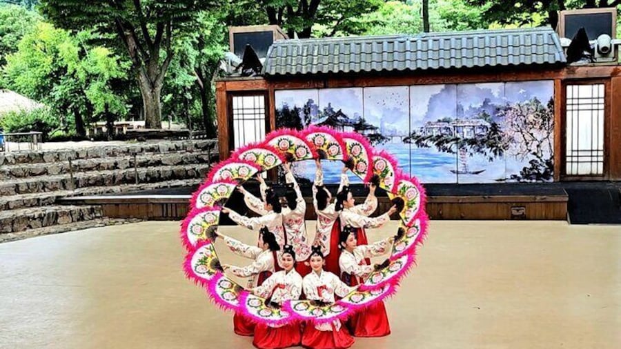 Timeless Fusion: Korean Folk Village, Fortress, Starfield Library