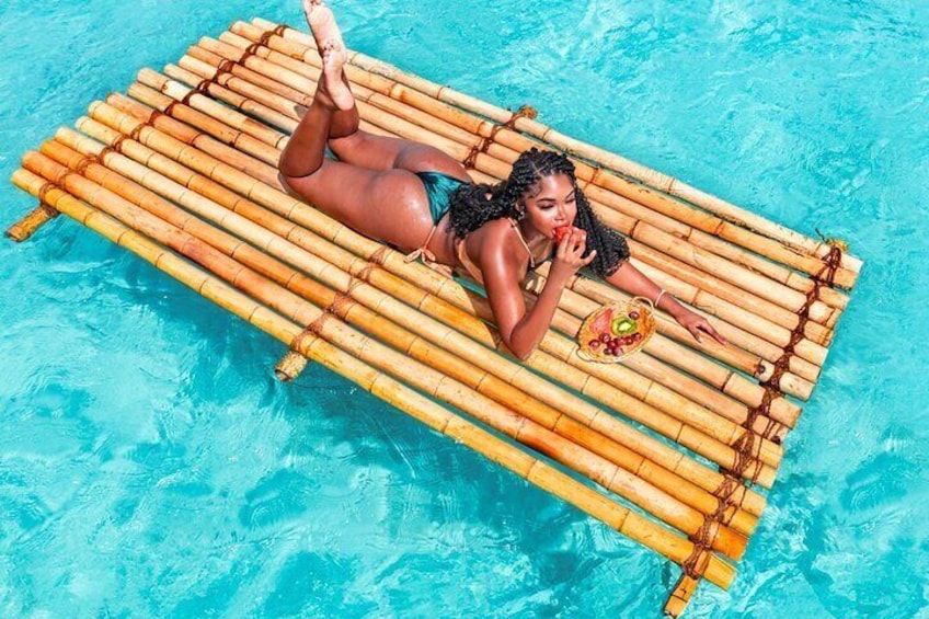 Bamboo Raft Photoshoot + FREE Videos, Shots and Cocktails