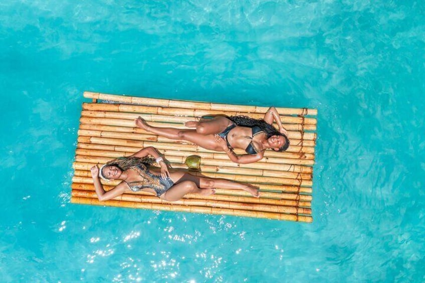 Bamboo Raft Photoshoot + FREE Videos, Shots and Cocktails