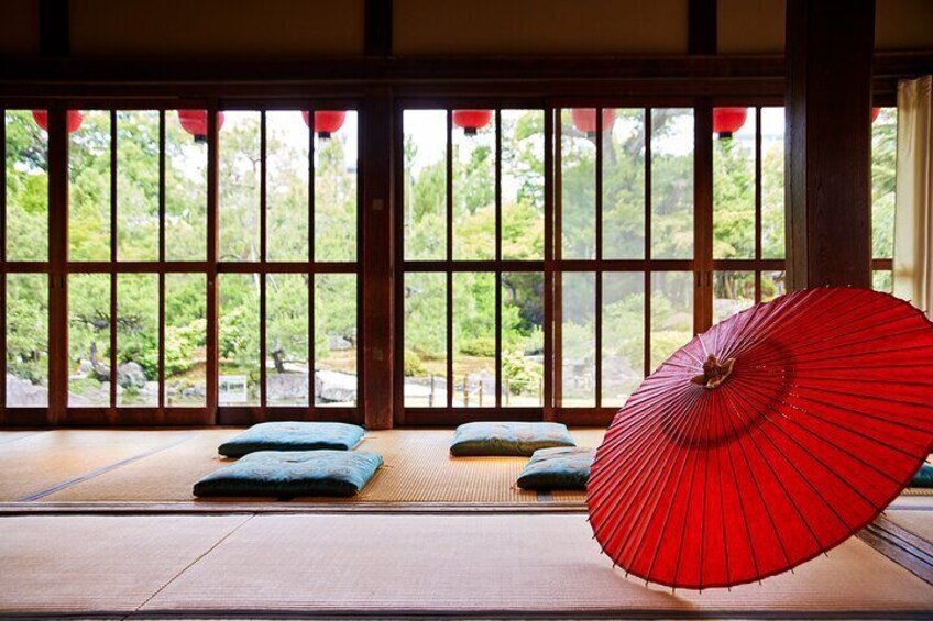 Kyomai Dance by Maiko Geiko and Visits of Gion Museum Kyoto