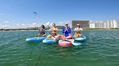 Cancún: Sup Yoga and Meditation over the Caribbean Sea