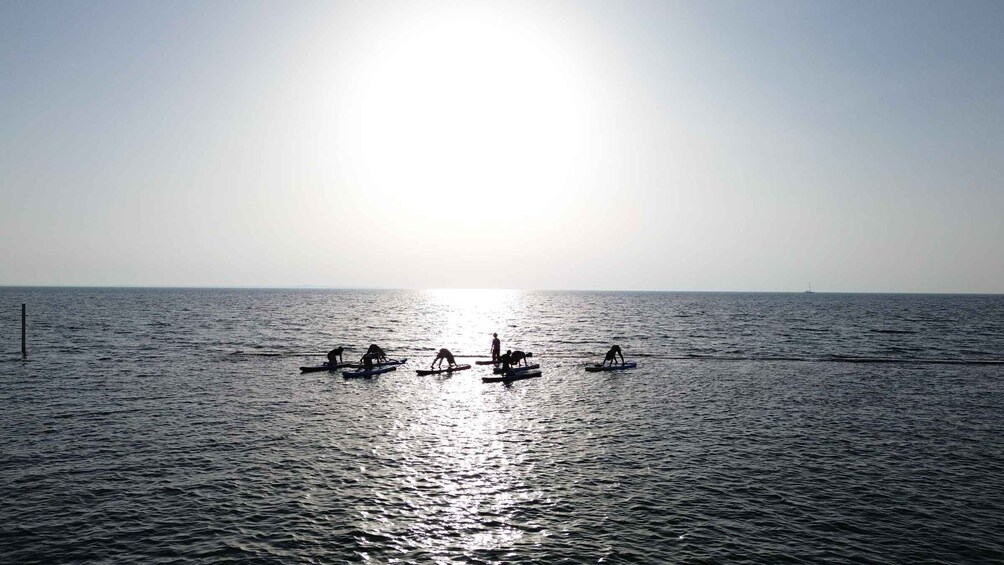 Picture 3 for Activity Cancún: Sup Yoga and Meditation over the Caribbean Sea