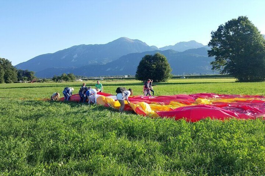 Half-Day Hot Air Balloon Experience in Bled