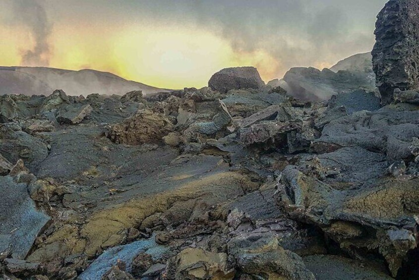 Private Guided Volcano Hike Iceland