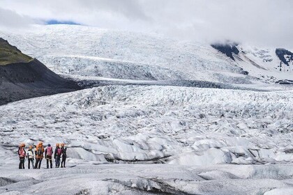 Arctic Glacier Hike away from the Crowds Vatnajokull Glacier