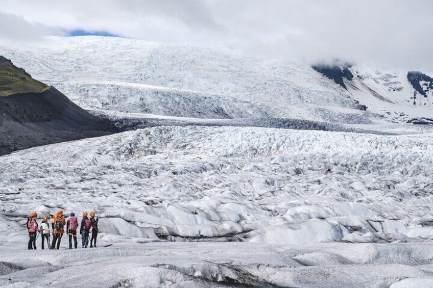 Arctic Glacier Hike away from the Crowds Vatnajokull Glacier