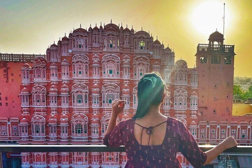 At Hawa Mahal