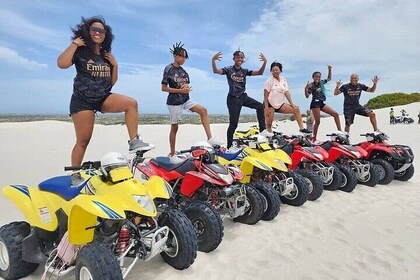 Quad bike sand dunes Cape Town