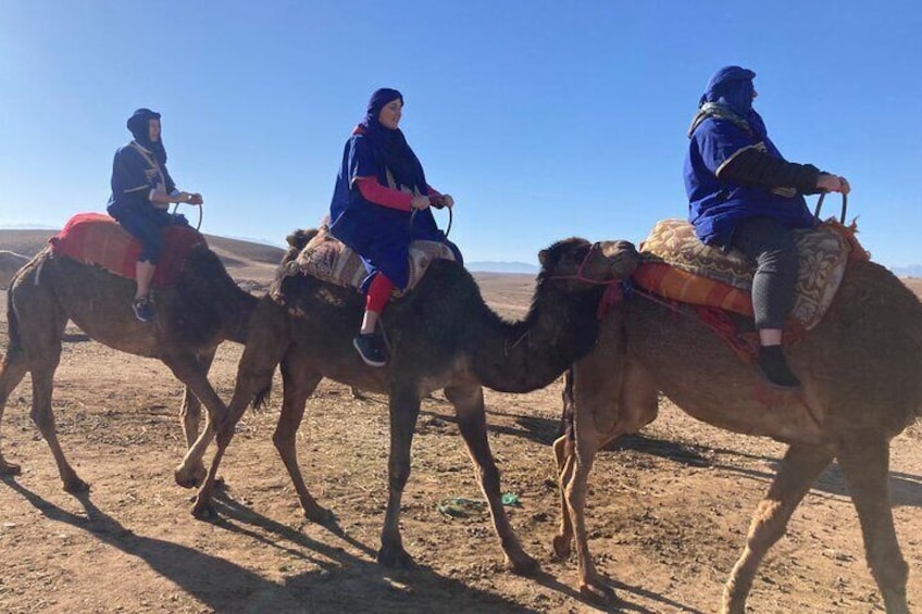 Agafay Sunset Private Camel Ride 