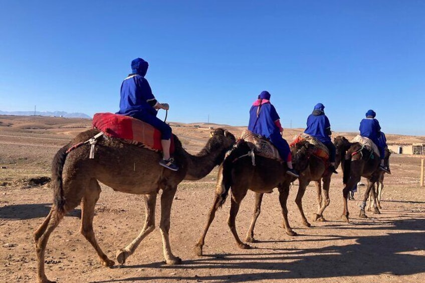 Agafay Sunset Private Camel Ride 