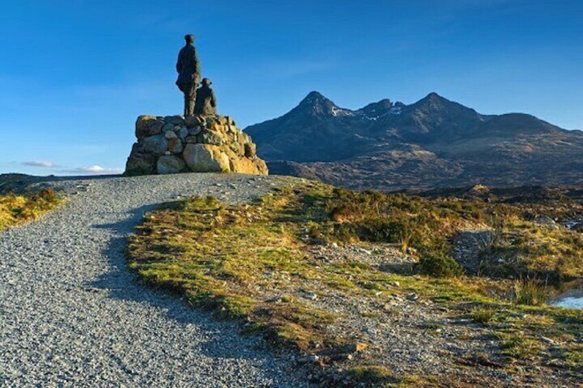 Sligachan is at the heart of Skye with its vista to the Cuillin Hills