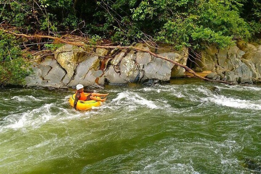 Surfing the rapids!