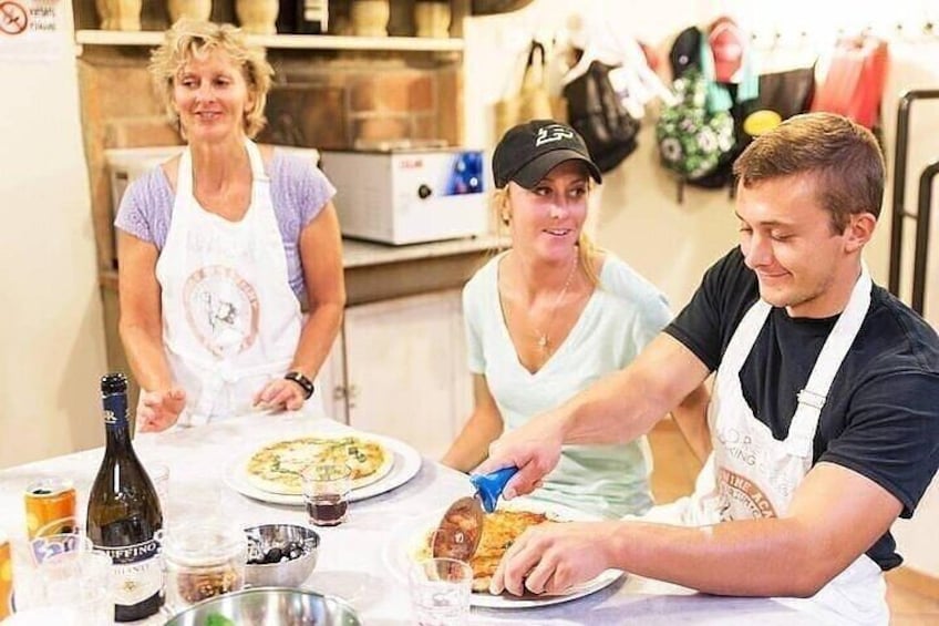 Pizza and Gelato Cooking Class in Milan Small Group Only