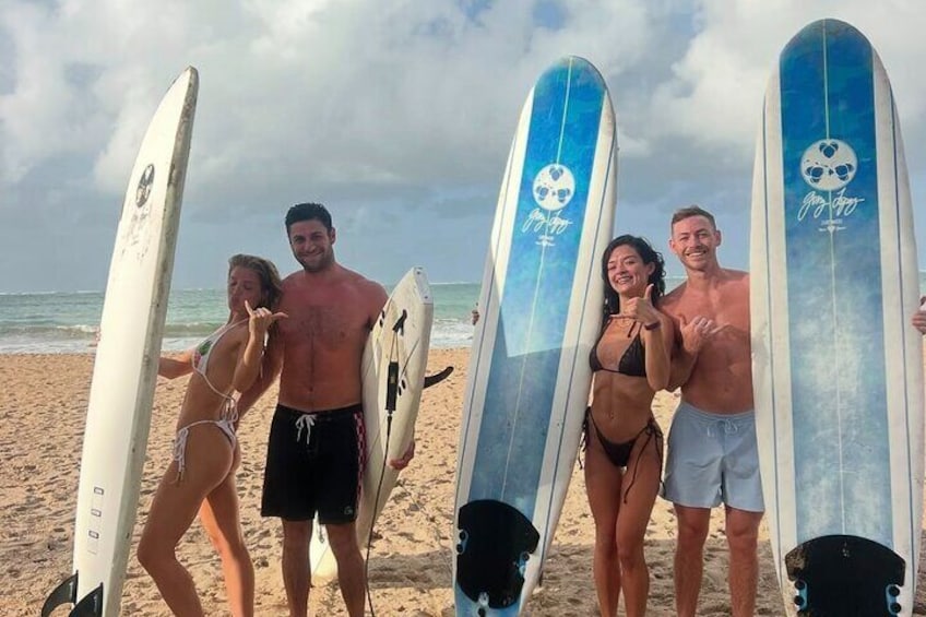 Surfing Lesson, San Juan PR 