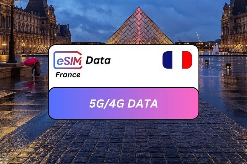 France eSIM Data Plan for Travelers