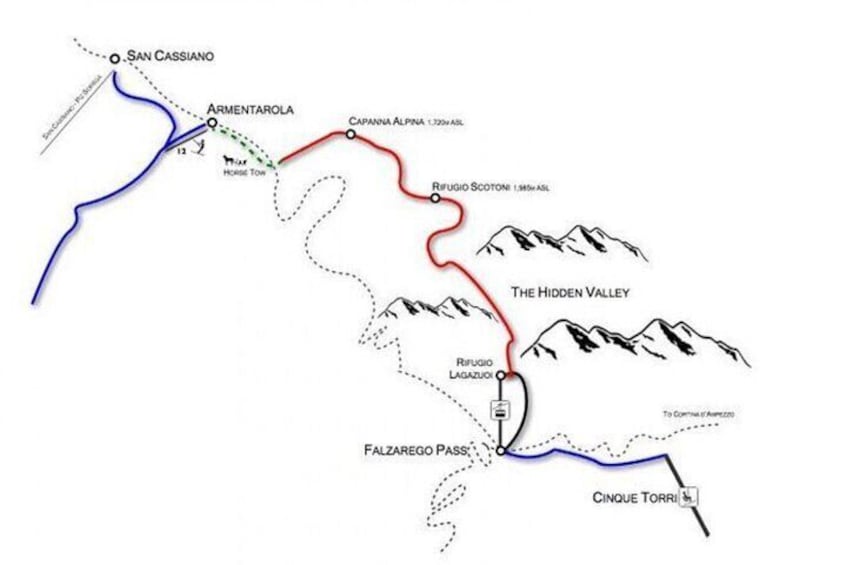 Hidden Valley map 