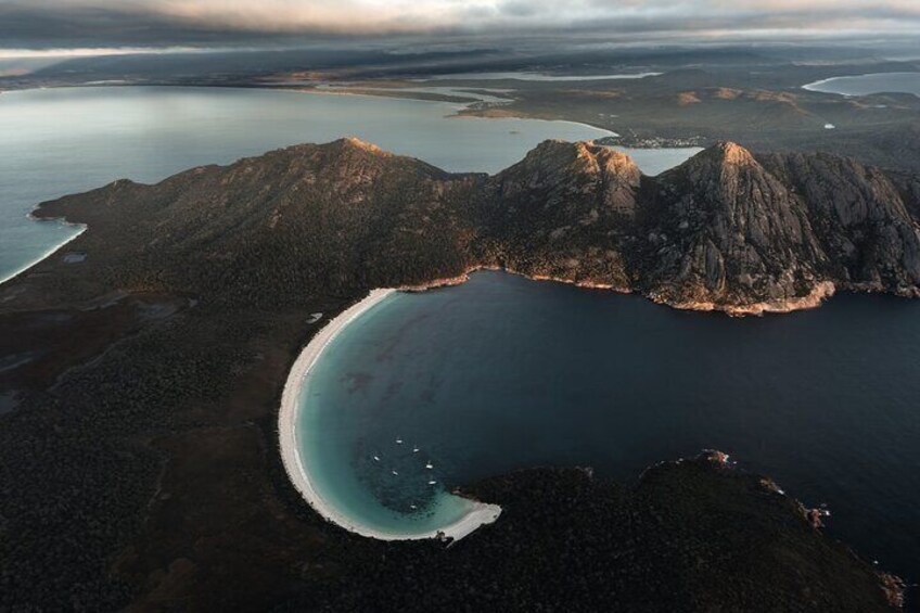 Sunrise over Wineglass Bay