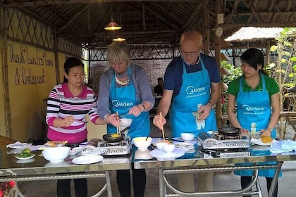 Authentic Hue Experience: Motorbike Tour & Private Cooking Class