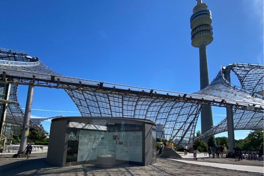 Munich Olympiapark Scavenger Hunt and Sights Self-Guided Tour